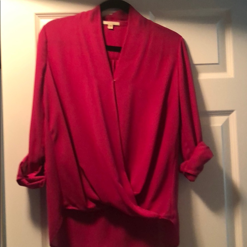 Pleione blouse fuschia small